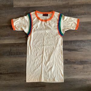 Vintage Princeton Ringer Tee with Striped Details BRAND NEW